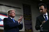 トランプ氏、民主党候補の実母起用した攻撃広告を擁護「とても良い」