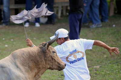 女装もOK？ コロンビアの人気闘牛イベント