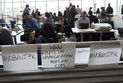 米入国禁止令に航空業界も混乱、トランプ政権に「明確な説明を」