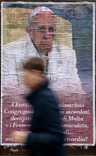 フランシスコ法王批判のポスター、ローマ市内に200枚以上出現