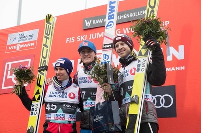 タンデが今季2勝目、ストフは総合制覇に前進 ジャンプW杯男子