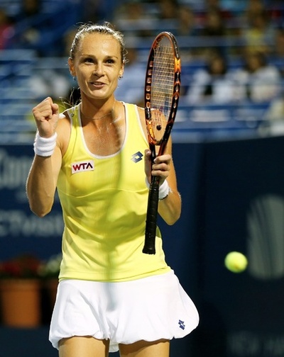 リバリコワ、第1シードのハレプを退ける コネティカット・オープン