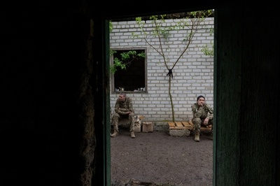 【今日の1枚】つかの間の休息 ウクライナ