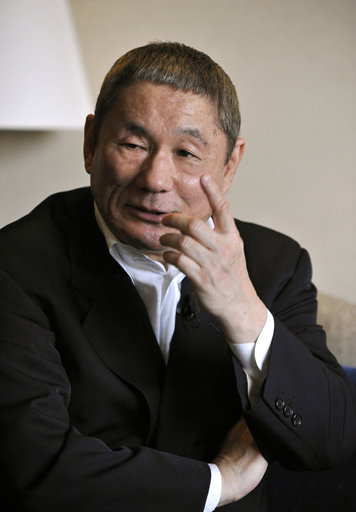 フランスで近く自伝を出版、北野武監督にインタビュー