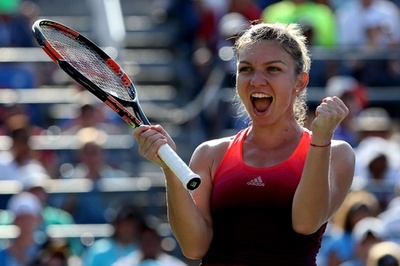 リシキとの激闘制したハレプ、初の全米ベスト8入り