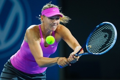 シャラポワ、復帰戦を勝利で飾る ブリスベーン国際