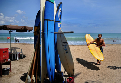 インドネシア・バリ島の夕焼け