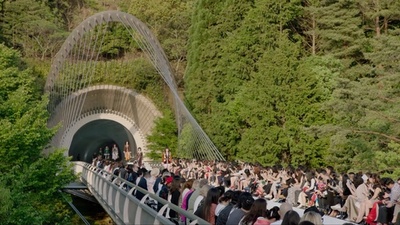 動画：ルイ・ヴィトン、滋賀県で17/18年クルーズコレクション発表
