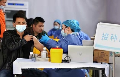中国のコロナワクチン接種率が87.1％に
