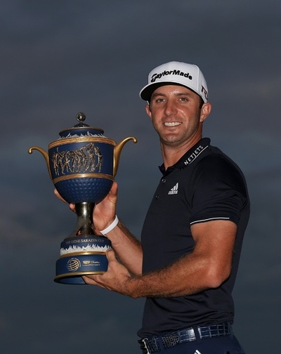 ツアー復帰のD・ジョンソンが優勝、松山は23位T キャデラック選手権