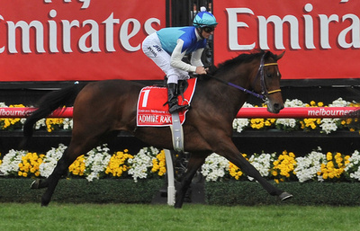 アドマイヤラクティ、ゴール後に死ぬ 豪メルボルンカップ