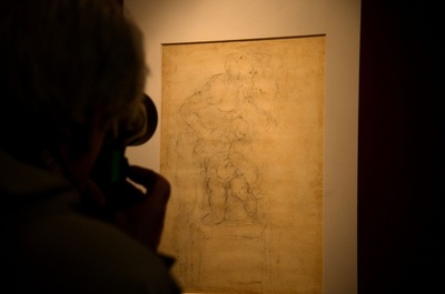 隠されたミケランジェロの素描、一般公開 伊ローマ