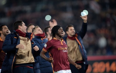ローマがユベントス破りイタリア杯4強入り、ジェルヴィーニョが決勝点