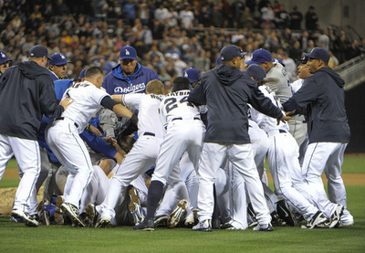 パドレスのクエンティン、乱闘で8試合の出場停止処分