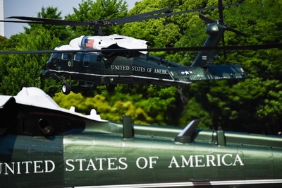 トランプ氏、日本でも朝からツイート 「金委員長を信用している」