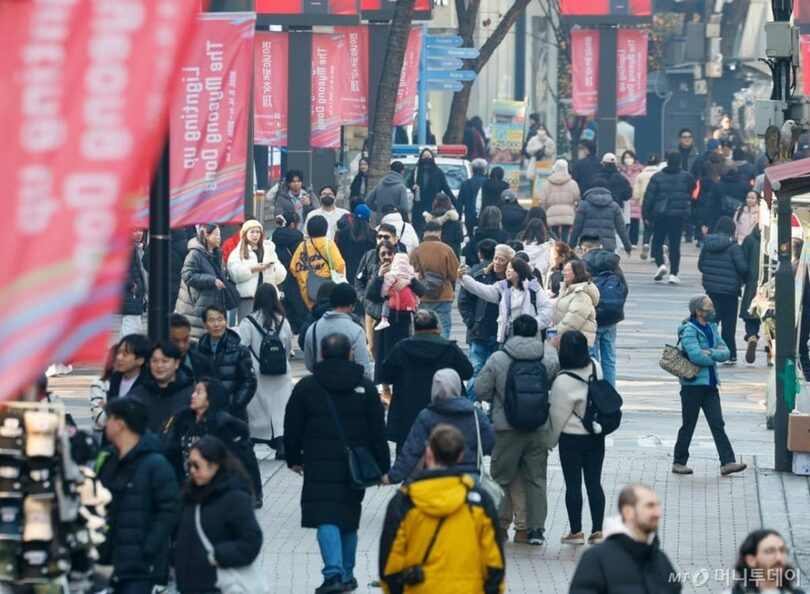 ソウル・明洞通り(c)MONEYTODAY
