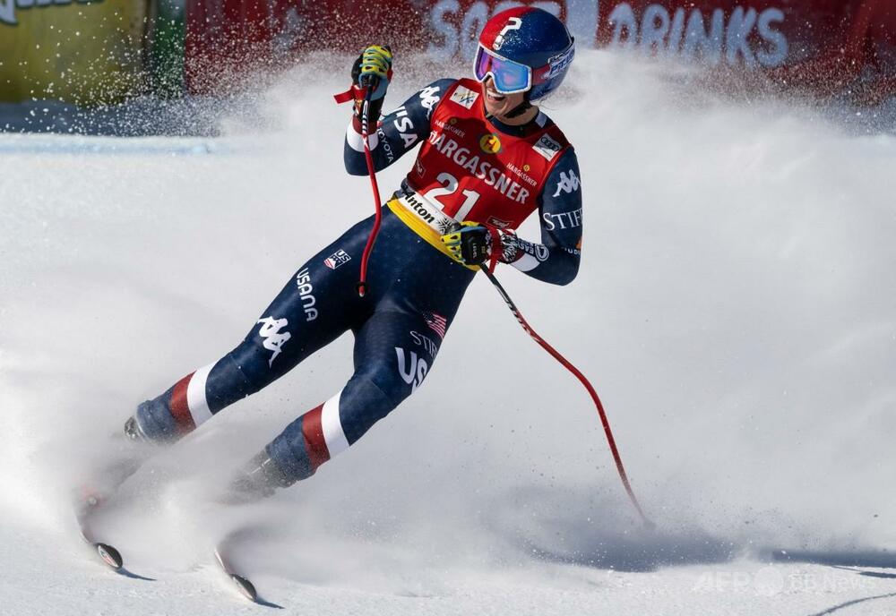 現役復帰のボンが滑降6位 優勝はブリニョネ アルペンW杯 写真4枚 国際