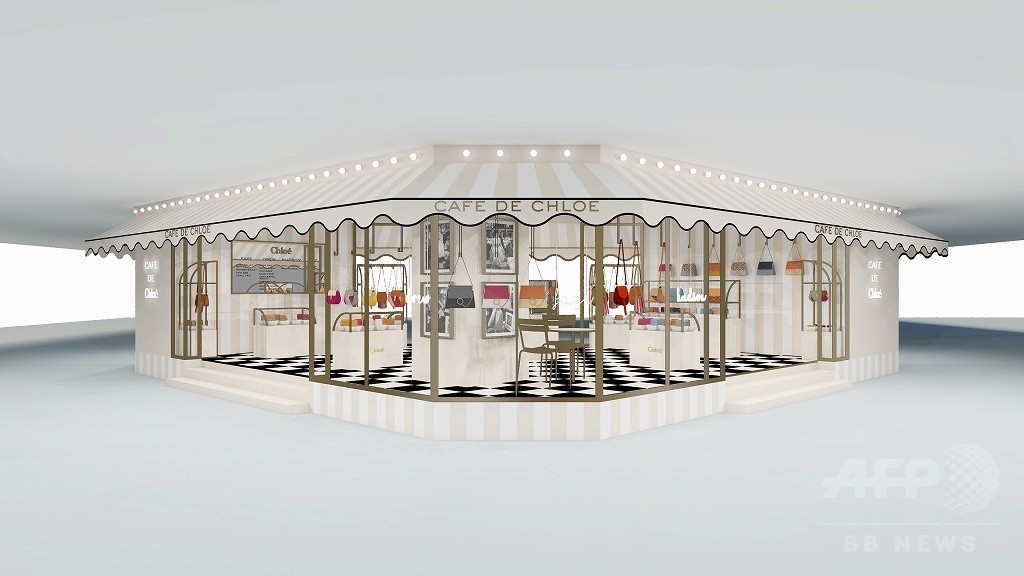 「クロエ」カフェがテーマのポップアップ開催