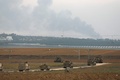 イスラエル南部のガザ地区との境界に増強されたイスラエル兵（2023年10月9日撮影）。(c)JACK GUEZ / AFP