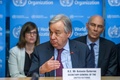 国連（UN）のアントニオ・グテレス事務総長。スイス・ジュネーブで（2020年2月24日撮影、資料写真）。(c)SALVATORE DI NOLFI / POOL / AFP