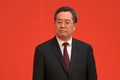 中国共産党の最高指導部の政治局常務委員に選出された丁薛祥氏（2022年10月23日撮影）。(c)WANG Zhao / AFP