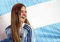 試合観戦に訪れたアルゼンチン代表のサポーター。(c)AFP/WILLIAM WEST