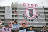韓国軍、米韓軍事演習短縮を発表 トランプ氏の規模縮小指示受け