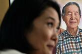 フジモリ氏、当選確実 ペルーに「秩序と希望」を取り戻すと宣言