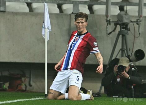 ノルウェー連勝発進 ハーランドが2戦連発 W杯欧州予選 写真6枚 国際