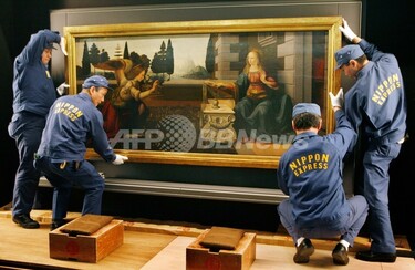 ダビンチの「受胎告知」、イタリアから無事到着 - 東京 写真5枚 国際
