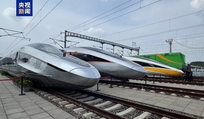 中国高速列車「復興号」新モデルが世界大会初公開 試験時速450キロ