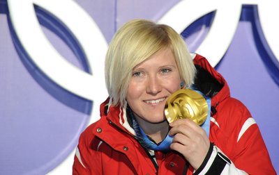 フィッシュバハーが女子スーパー大回転を制す、バンクーバー冬季五輪