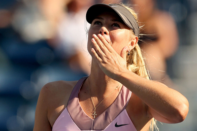 4回戦進出のシャラポワ、婚約解消を明かす 全米オープン