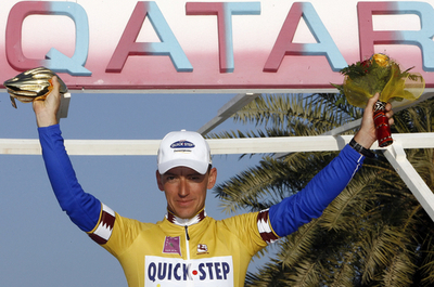 <自転車レース 第6回ツアー・オブ・カタール>第6ステージ、クレツケンス 28位でステージを終え総合優勝を飾る - カタール