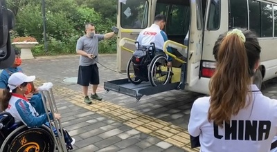 中国パラ選手団 東京選手村を高く評価