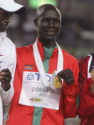 ルーク・キベト 男子マラソンを制する