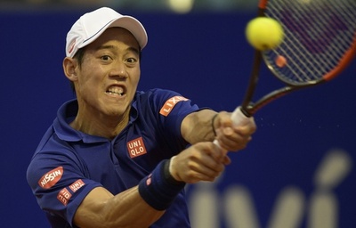 錦織がストレート勝ちで4強入り、アルゼンチンOP