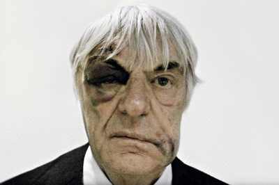 殴られてもタダでは起きない?F1の大物が高級腕時計の広告に登場