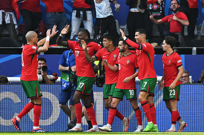 ポルトガル快勝でEURO16強 ベルギーも立て直しの一勝