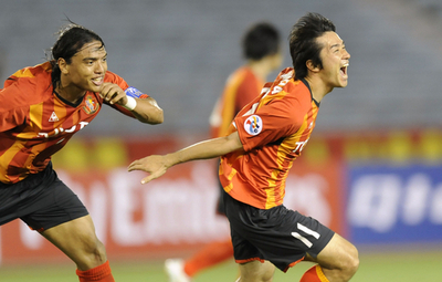 名古屋グランパス 水原に勝利、アジア・チャンピオンズリーグ