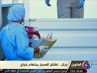 イラン、サルを乗せたロケットの打ち上げに成功