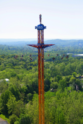 世界一高い回転ブランコ「スカイ・スクリーマー」登場 