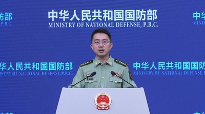 中国国防部 日本による中国軍機の「異常接近」について記者の質問に回答