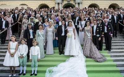 スウェーデンのマデレーン王女が結婚