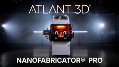 ATLANT 3D、「NANOFABRICATOR(R) PRO」を発売：AIを活用した材料探索向けの世界初かつ唯一の物理プラットフォーム
