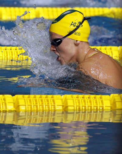 ＜第12回世界水泳選手権＞競泳、ジョーンズ 女子100メートル平泳ぎ予選2位で通過 - オーストラリア