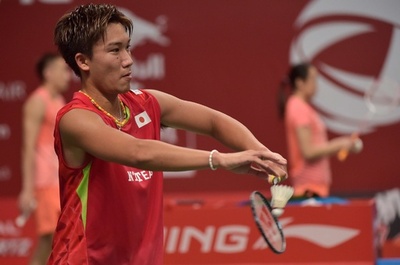 桃田が準々決勝進出、松友/高橋組は敗退 世界バドミントン選手権