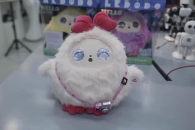 インテリジェントな縫いぐるみが海外バイヤーを魅了 中国浙江省