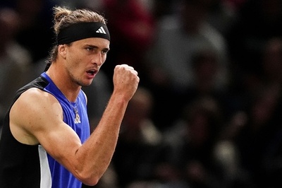 ズベレフがパリ・マスターズ決勝進出 地元アンベールと激突へ