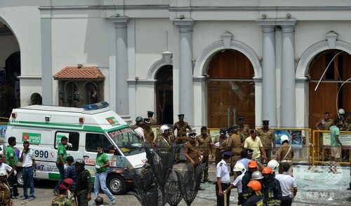 スリランカ 高級ホテルや教会6か所で爆発 137人死亡 写真9枚 ファッション ニュースならmode Press Powered By Afpbb News